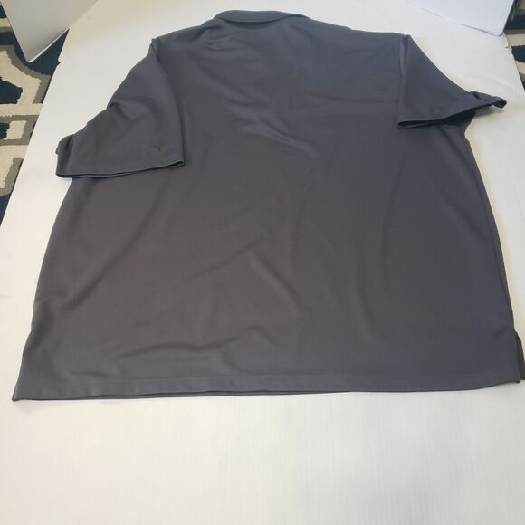 Ben Hogan Performance Polo Shirt Mens 3XL Gray PowerAir Short-Sleeves w Flaws - Picture 12 of 13